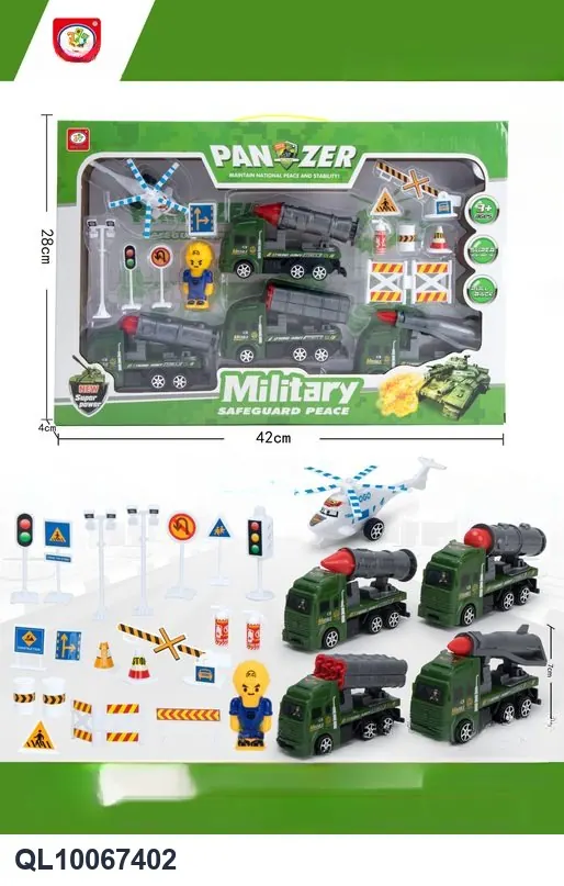 4 Sets Of Military-Themed Toys (environmentally friendly design) Window Sash (includes two random sets of window frame accessories, labeled a and b) wholesale from Qili Toys