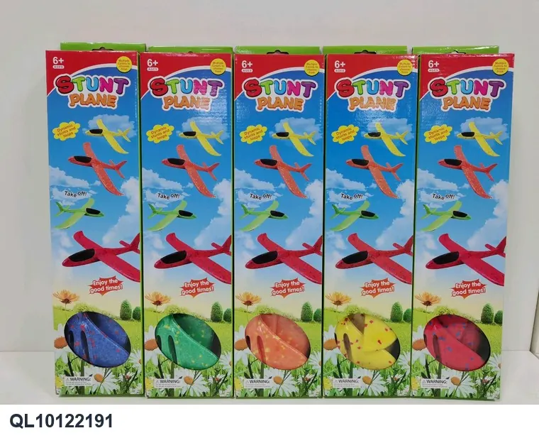 48-Piece Foam Airplane Set, Packaged In A Box Window Box wholesale from Qili Toys
