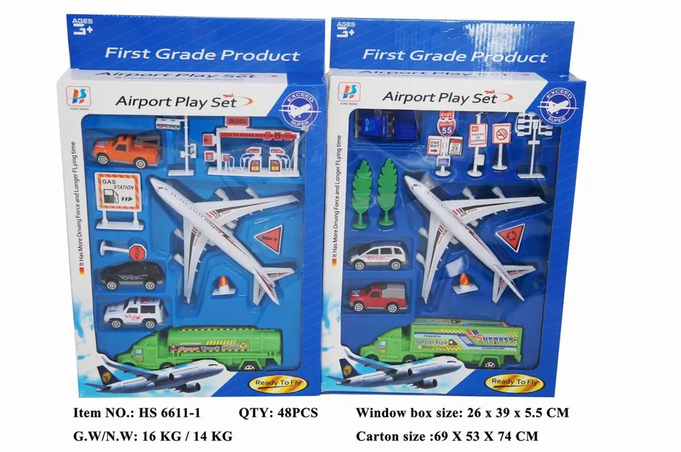 Aircraft Set 2 Styles Window Box wholesale from Qili Toys