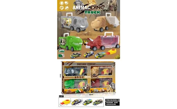 Animal Storage Cart Window Box wholesale from Qili Toys