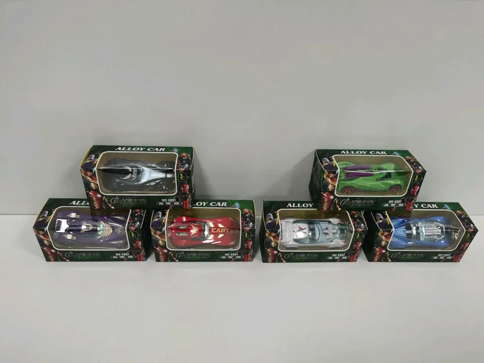 Avengers Simulation Alloy Car/1 Pack Window Box wholesale from Qili Toys