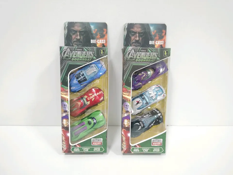 Avengers Simulation Alloy Car/3 Pack Window Box wholesale from Qili Toys