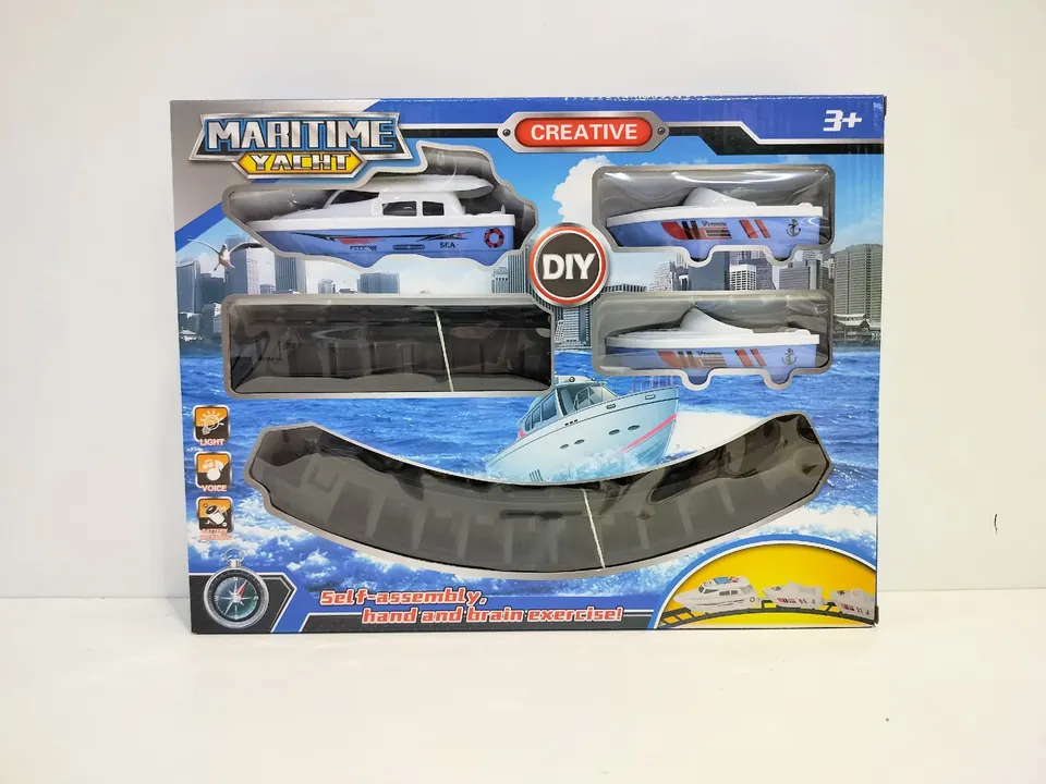 Electric Boat Track Window Box wholesale from Qili Toys