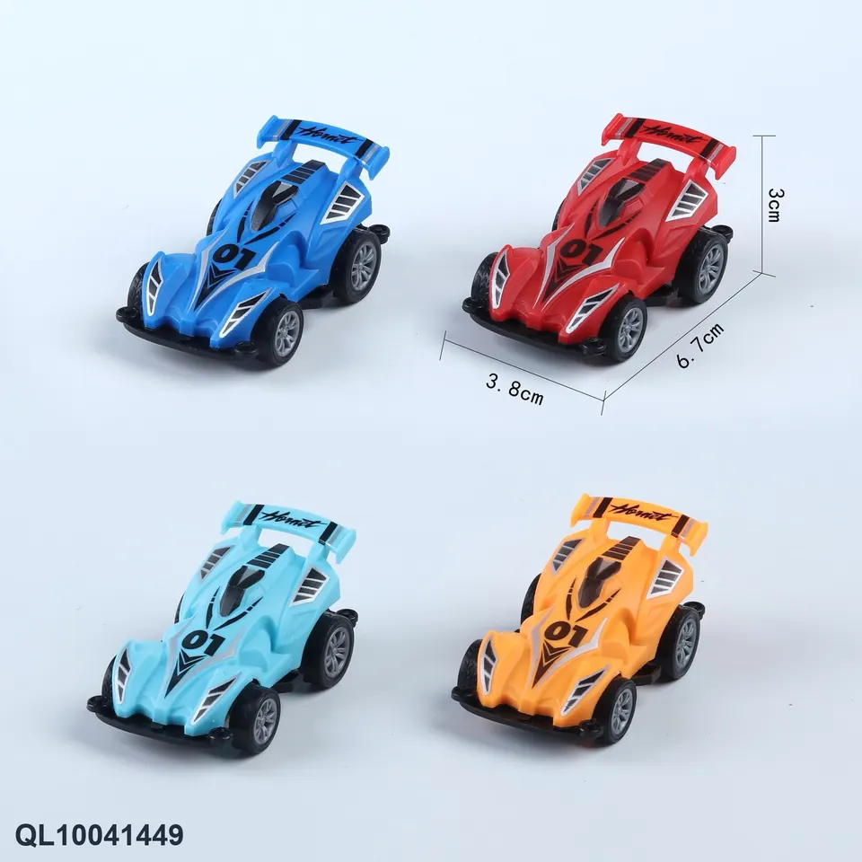 Four-Wheel Drive Pull-Back Vehicle (four-color packaging) Loose Pack wholesale from Qili Toys