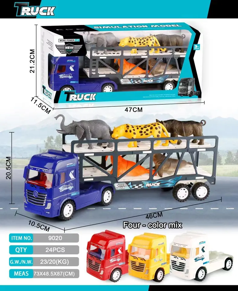 Inertia Tractor Window Box wholesale from Qili Toys