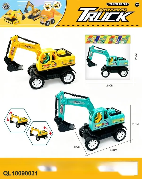 Inertial Engineering Vehicle OPP Bag wholesale from Qili Toys