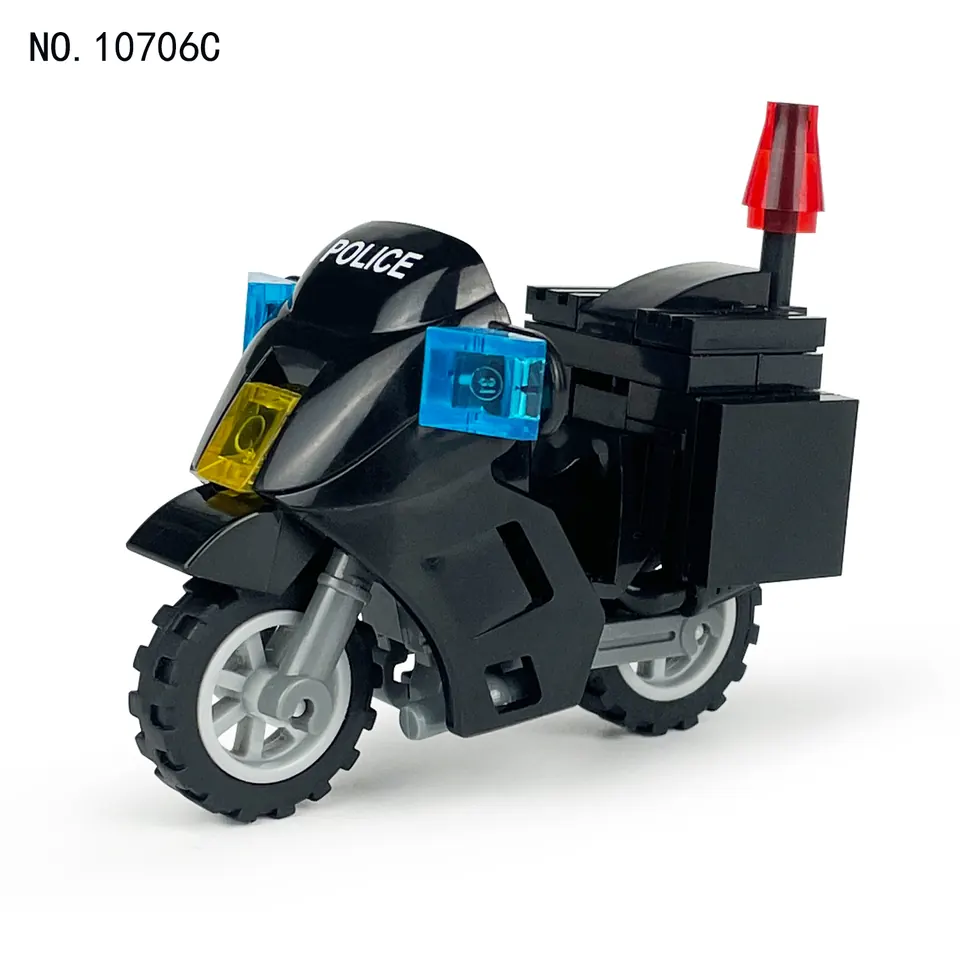 Iron Cavalry Police Motorcycle Bagged Pack wholesale from Qili Toys