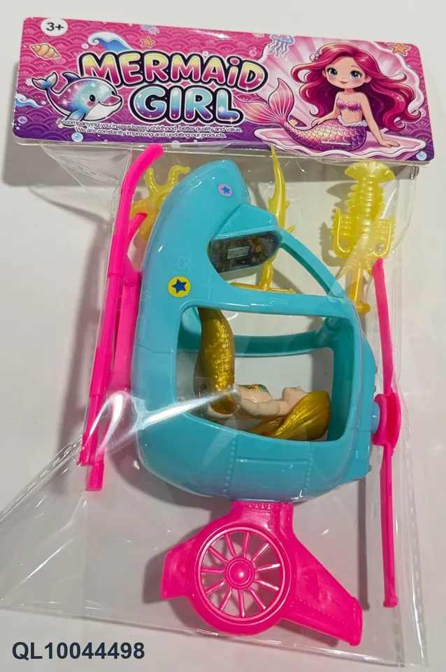 Mermaid Airplane Set OPP Bag wholesale from Qili Toys