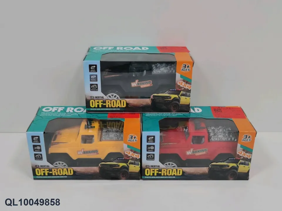 Off-Road Solid Color Inertia Car Window Box wholesale from Qili Toys