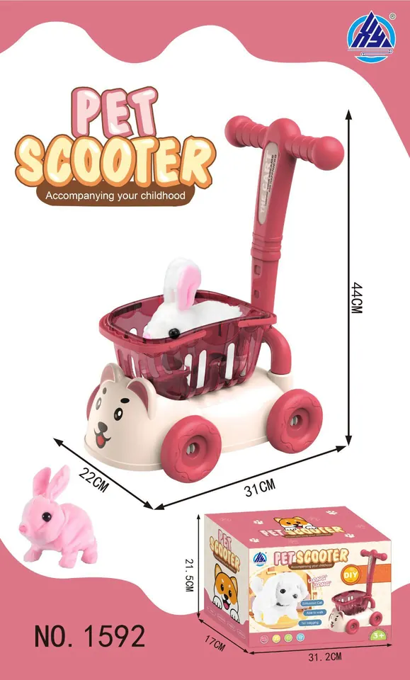 Pet Skateboard Toy Color Box wholesale from Qili Toys