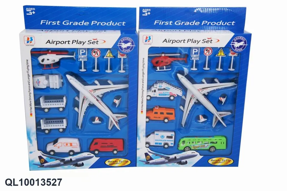 Pull Back Aircraft Set Type 2 Window Box wholesale from Qili Toys
