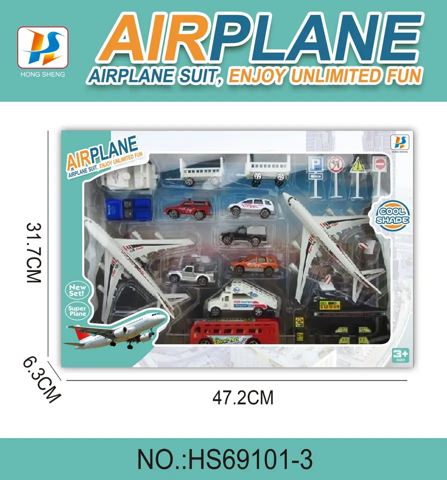 Pull Back Aircraft Suit Window Box wholesale from Qili Toys