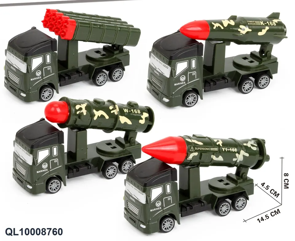 Pull Back Two OPP Bags Big Military OPP Bag wholesale from Qili Toys