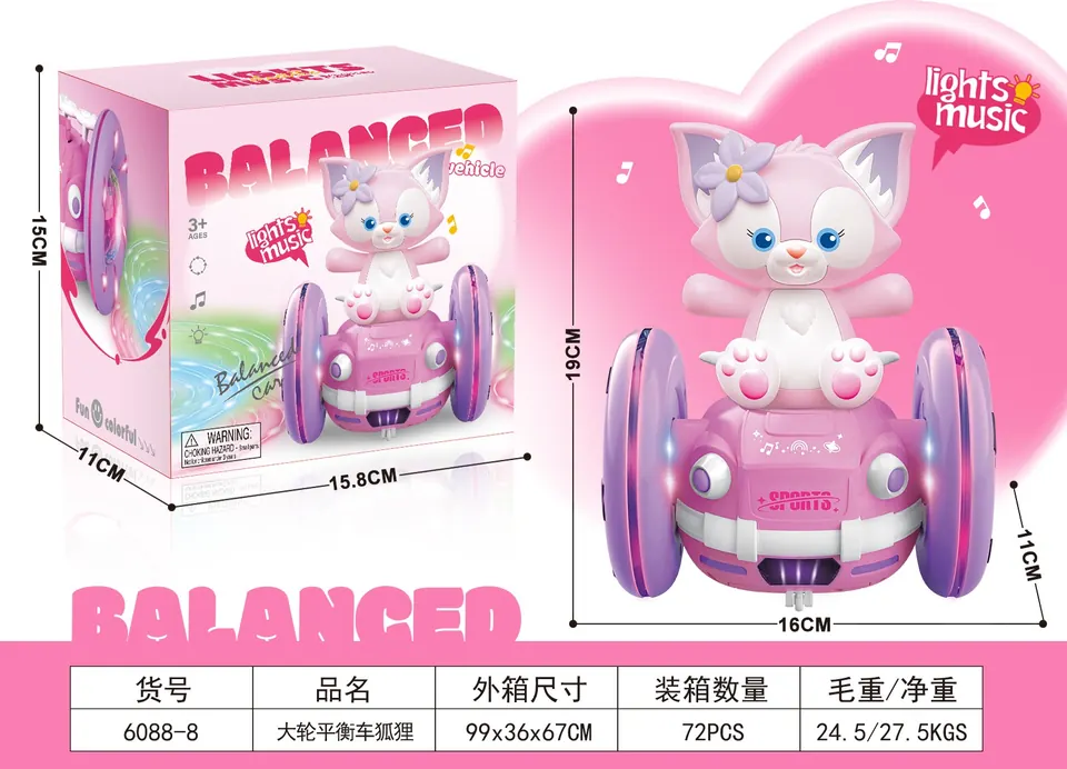 Ride Lina Bell On The Electric Colorful Lighting Big Wheel (with lights and music) Color Box wholesale from Qili Toys
