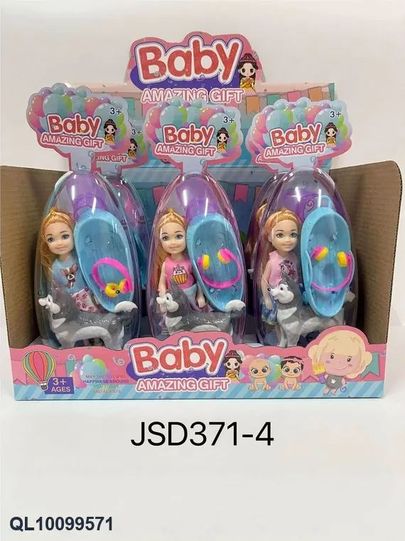 Set Of 5-Inch Mini "Carrie" Hats With Headphone Straps, Dog Sports Cap, Assorted Styles Display Box wholesale from Qili Toys