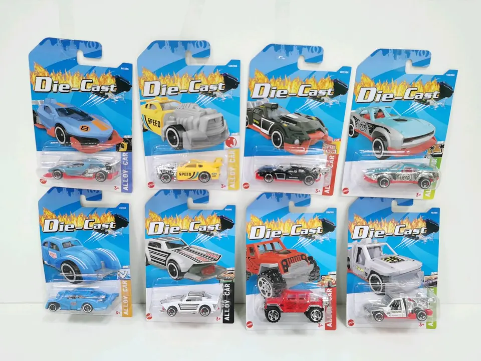 Skate Alloy Car (8 models mixed) Blister Board wholesale from Qili Toys