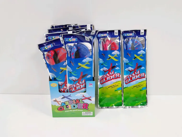 Small-Scale EVA Aircraft Aluminum Foil Bags wholesale from Qili Toys