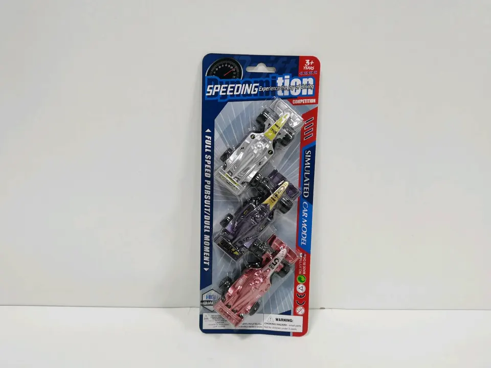Spray Painted Sliding Equation Car Blister Board wholesale from Qili Toys