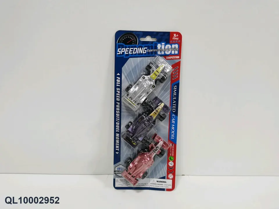 Spray Painted Sliding Equation Car Blister Board wholesale from Qili Toys