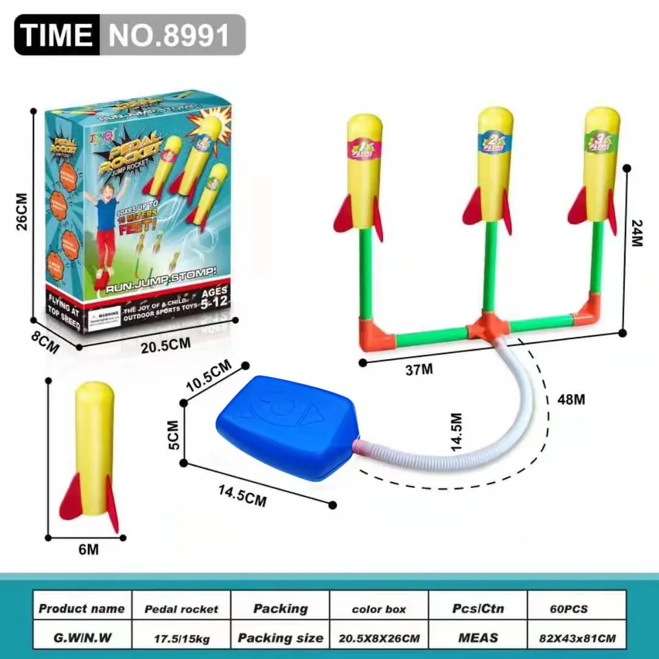 "Step On A Rocket Launcher" Color Box wholesale from Qili Toys
