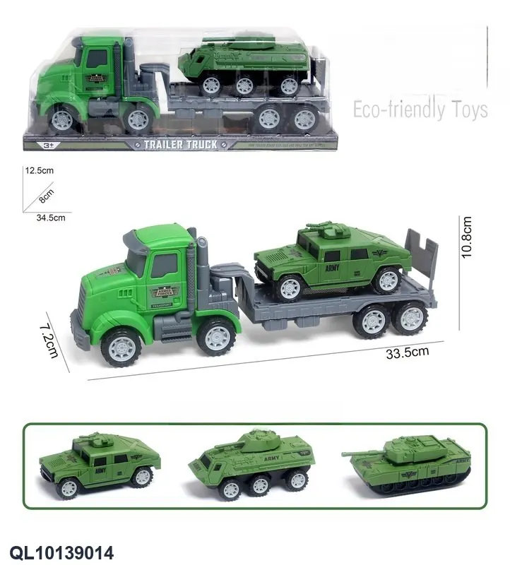 Towed Vehicle + Armored Vehicle PVC Cover For A Box wholesale from Qili Toys