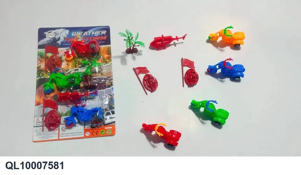 Toy Car Set Blister Board wholesale from Qili Toys