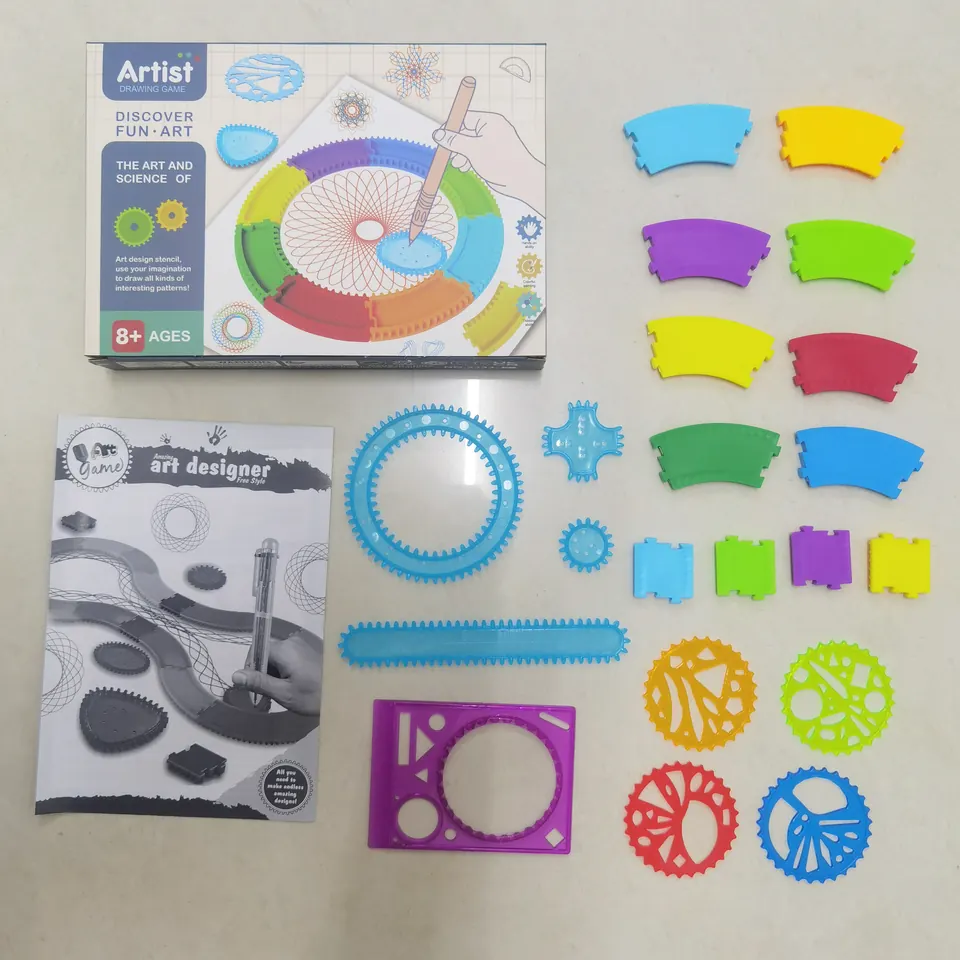 Track + 4-Tooth + Small Spiral Gauge Color Box wholesale from Qili Toys