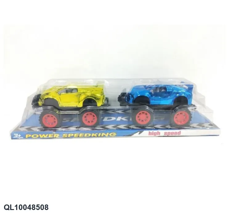 Two Electroplated Inertia Cars P-Cover/Box Base wholesale from Qili Toys